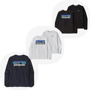 [파타고니아코리아] 38518Q5 멘즈 롱-슬리브드 P-6 로고 리스판서빌리-티셔츠 Long-Sleeved P-6 Logo PG