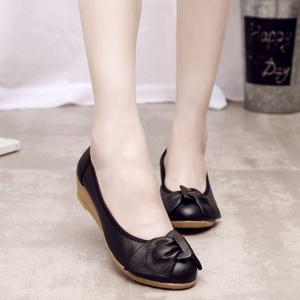 256 웨지힐 단화 플랫슈즈 슬립온