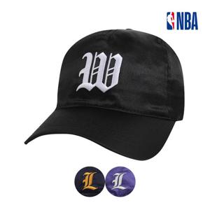 [엔비에이]남녀공용 샤틴 반커브챙 소프트볼캡 N255AP276P