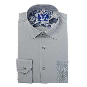 [예작(셔츠)]경량폴리 솔리드 스트레치 슬림핏 셔츠 (YJESUA593)