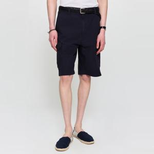 헤지스남성 면 혼방 가먼트다잉 밴딩 숏 팬츠 HZPA5B501N2