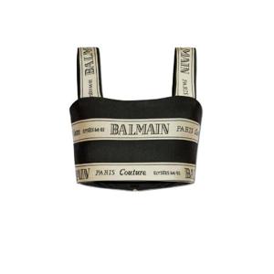 발망 로고 리본 자카드 크롭 탑 EF1AA370JJ95 EDY TP934496857