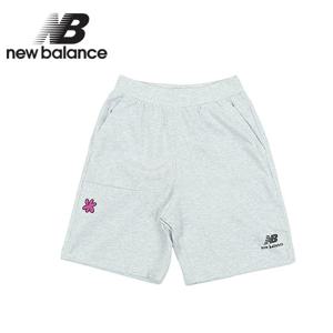 뉴발란스 키즈 다이마루 반바지(NK9VD2301U-AC)_멜란지 그레이