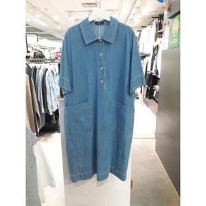 체이스컬트 세이브존03 데님 셔츠카라 원피스A1 SWEBRG6171