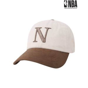 [엔비에이]남녀공용 엔비에이 팀별 이니셜 시즌 배색 소프트볼캡 N255AP266P