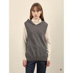 올리비아로렌 sh06 니트 후드 베스트 VVCBN4W9381