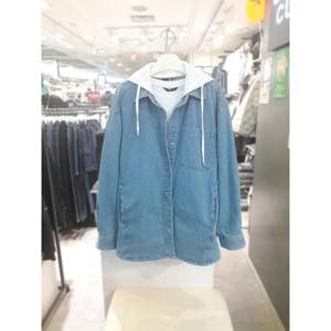 체이스컬트 세이브존03 후드탈부착 롱 셔츠형 데님자켓E0 SWEARG5463