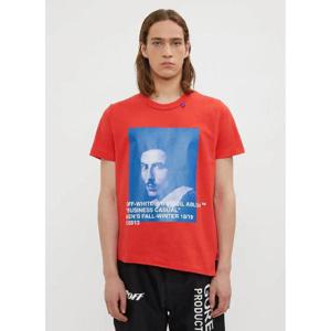 25 FW 오프화이트 남성 Bernini Spliced T Shirt ofw0134002col