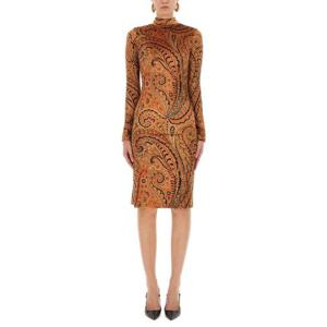 에트로   긴팔원피스 FW25 WRHA023799IAS53X0822 5897805 ORANGE