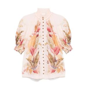 짐머만   반팔 셔츠 FW25 4556TSS253CRMPLMFLO 5828239 Pink