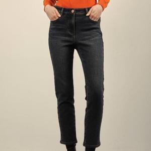 올리비아로렌 HC03 자수 포인트 기본 일자핏 팬츠 VVCMP4W9181