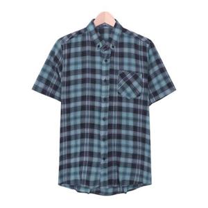 [스콰즈] 반팔 셔츠 SBI016 2COLOR 남여공용 체크 여름 남방