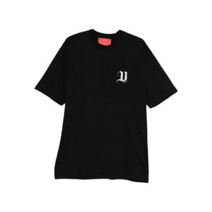 비전 오브 슈퍼   반팔 셔츠 FW25 VS016TE 01 ANGEL PRINT BLK 6424688 Black