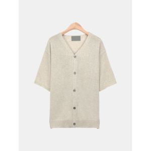 [빌리버스] 남자 브이넥 반팔 니트 가디건 BOP118