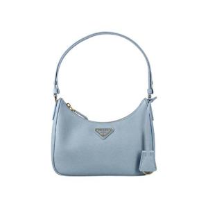 프라다 사피아노 레더 미니백 페일 블루 1BC204-NZV-F0EMZ