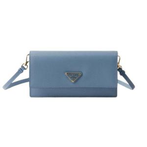 프라다 사피아노 레더 미니백 아스트랄 블루 1NF059-2DB3-F0637