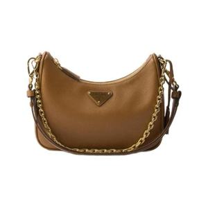 프라다 리에디션 사피아노 레더 미니백 카라멜 1BC204-NZV-F03CW