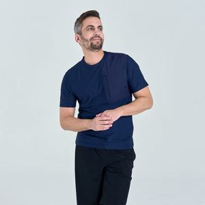 [마운틴벨리] 쿨링 메쉬 배색 포인트 반팔 티셔츠 MVT5250