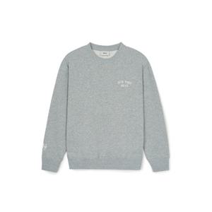 MLB긴팔티 GQC 3AMTB0844-09MGS 베이직 스몰 레터링 오버핏 맨투맨 뉴욕 메츠