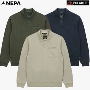 [네파] 남성 폴라텍 그라티아 카라 스웨터 티셔츠 7K75243