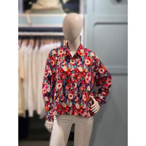 클리지 세이브존03 클리지 러블리 플라워 셔츠 ATCO6WBL27A