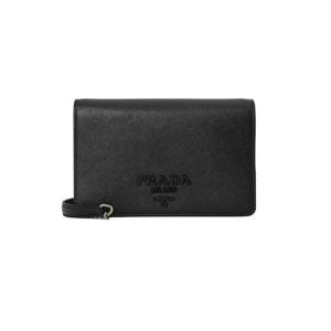 프라다 사피아노 레더 미니백 블랙 1BP018-NZV-F0632