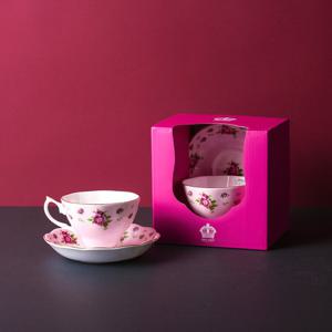 [로얄알버트]뉴황실장미 커피잔 1인조 (핑크)