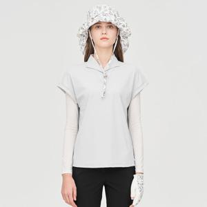 [링스] 여성 트리코트 냉감 레이어드 티셔츠 L21D1TO355_GY