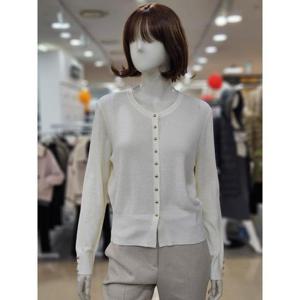 [아날도바시니] 세이브존05 골드 미니 버튼 와플 가디건S1 AY02KC31S1