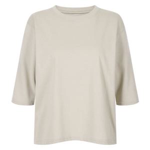 샵앤) 국산 여성 라운드넥 루즈핏 기본 무지 반팔 티셔츠 DAI-WSH-20416-베이지