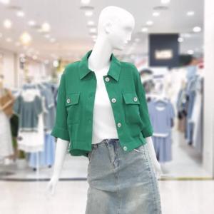 abfz sh06 큐티 산뜻 쿨 칠부 자켓 SLBNZ3J04H