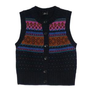 25 FW 에트로 버튼 클로저 패턴 울 가디건 WRKE0328AQ172 TP440757935