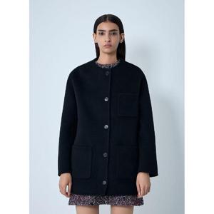 25 FW 구찌 여성 울 코트  guc0261125blk