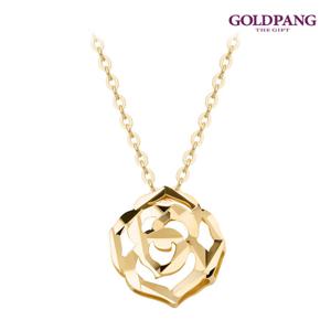 골드팡 24k 순금 샤론로즈 목걸이