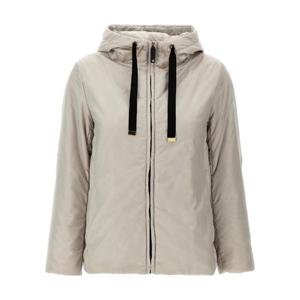 막스마라 더 큐브  GREENH 그린에이치 후드 여성 패딩 자켓 FW25 2529486024600067 5938974 Gray