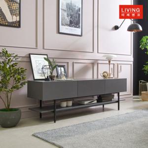 마레앤코 거실장 코펜하겐 1800 다크그레이 티비다이