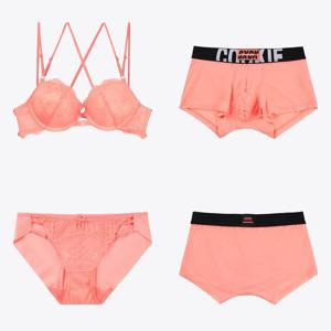 [섹시쿠키]오렌지 빽스트랩 앞훅크 브라 팬티 드로즈 커플속옷 SCWBZ515WPZ515MDZ515