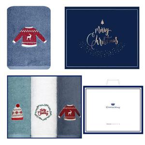 송월 크리스마스 윈터데이 150g 3매 선물세트+쇼핑백