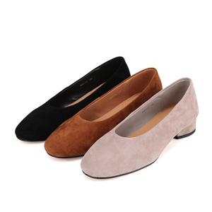 [바바라(슈즈)]스웨이드 베이직 여성 펌프스 3COLOR_BBH536