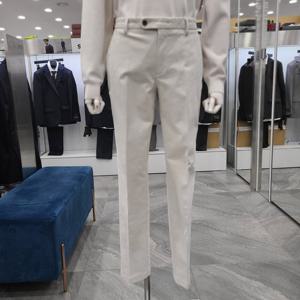 [앤드지]슬림핏 히든밴딩 면 바지 BZE4PP1103 IV