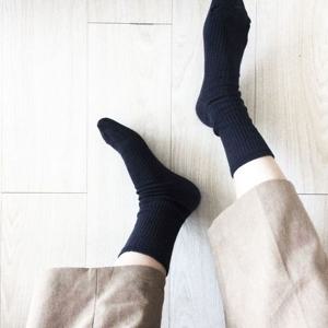 무압박 골지 양말 2종 세트