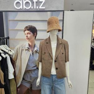 Ab.f.z DP01 사이드포켓싱글린넨숏재킷 AFZ2HJ02