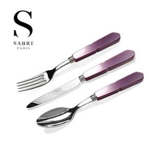 [사브르][사브르] 구스타브 디너 커트러리 3종세트 (라일락)