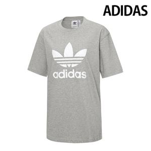 아디다스 남성 반팔티 트레포일 티 그레이 IS0613