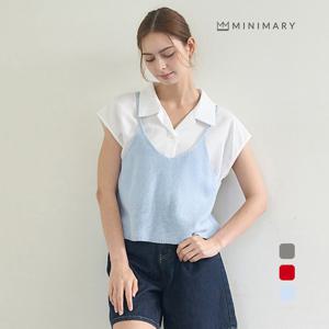 [미니마리] 솔리드베이직뷔스티에 (MMA2VT06) 2장 골라담기