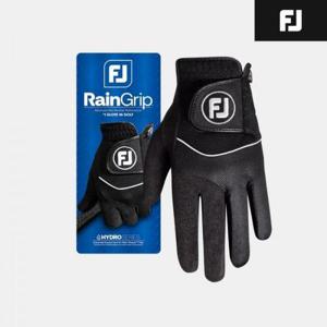 [풋조이]2025 풋조이 레인그립 합피 골프장갑 블랙  남성용  왼