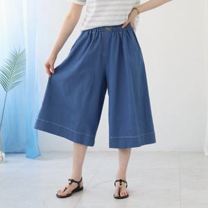 [웬디즈갤러리]스타링 와이드 7부 데님 팬츠/여름 데일리 RPT146