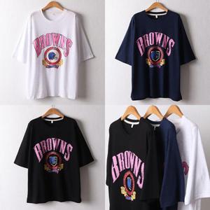 나야홍 / 위쉬몰 MN BW슬라브7부티셔츠(D915H506) 빅사이즈