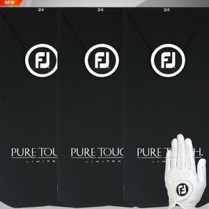 [풋조이] 풋조이  퓨어터치 양피 골프장갑 왼손착용3장  남성 TA