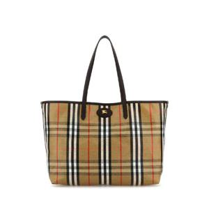 BURBERRY Printed canvas shopping bag 8112222 B9368
